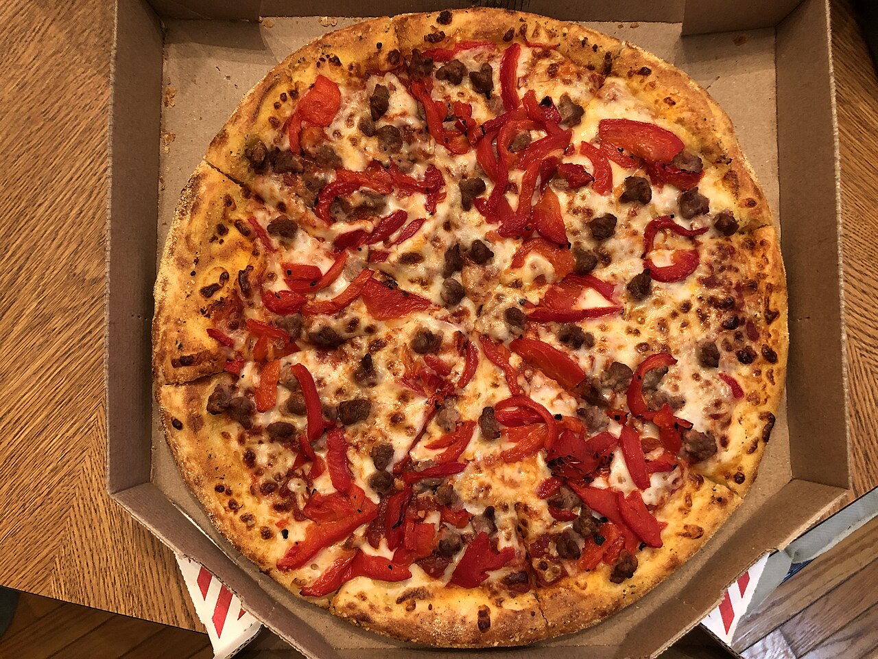 Grandma's Square Pan Vodka Sauce Pizza